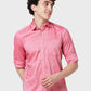 Men Tailored Fit Green Shirt