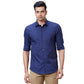 Men Black Tailored Fit Solid Cotton Full Sleeves Shirts
