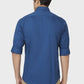 Men Tailored Fit Blue Shirt