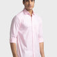 Men Tailored Fit Blue Shirt