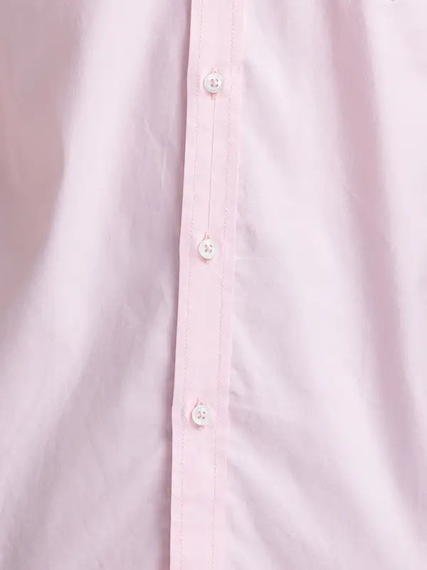 Men Tailored Fit Blue Shirt