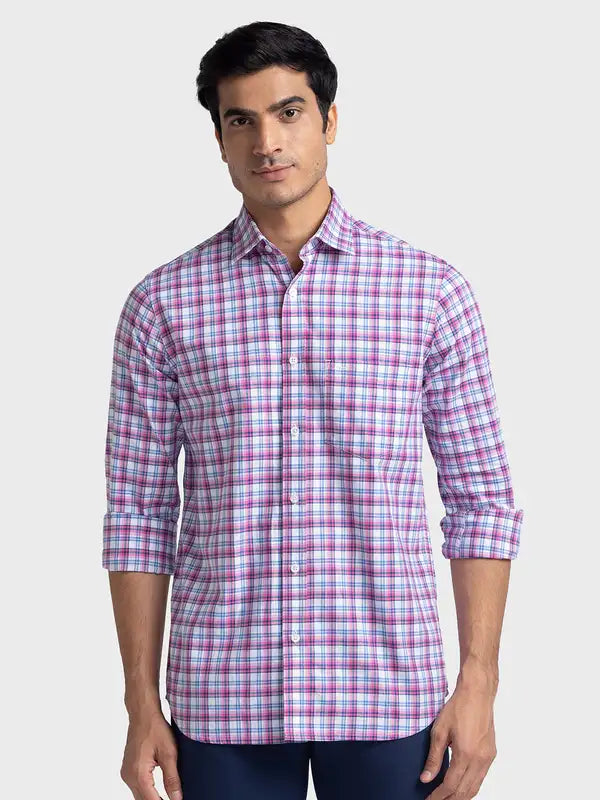 Men Tailored Fit Green Shirt