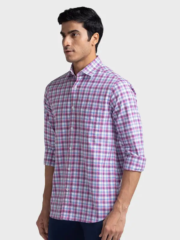 Men Tailored Fit Green Shirt