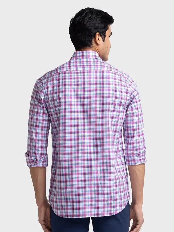 Men Tailored Fit Green Shirt