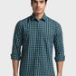 Men Tailored Fit Yellow Shirt