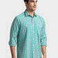 Men Tailored Fit Yellow Shirt