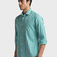 Men Tailored Fit Yellow Shirt