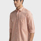 Men Tailored Fit Red Shirt
