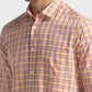 Men Tailored Fit Red Shirt