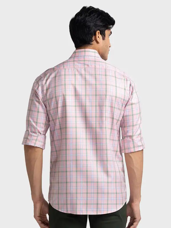 Men Tailored Fit Light Blue Shirt