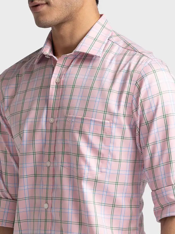 Men Tailored Fit Light Blue Shirt