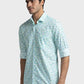 Men Tailored Fit Light Blue Shirt