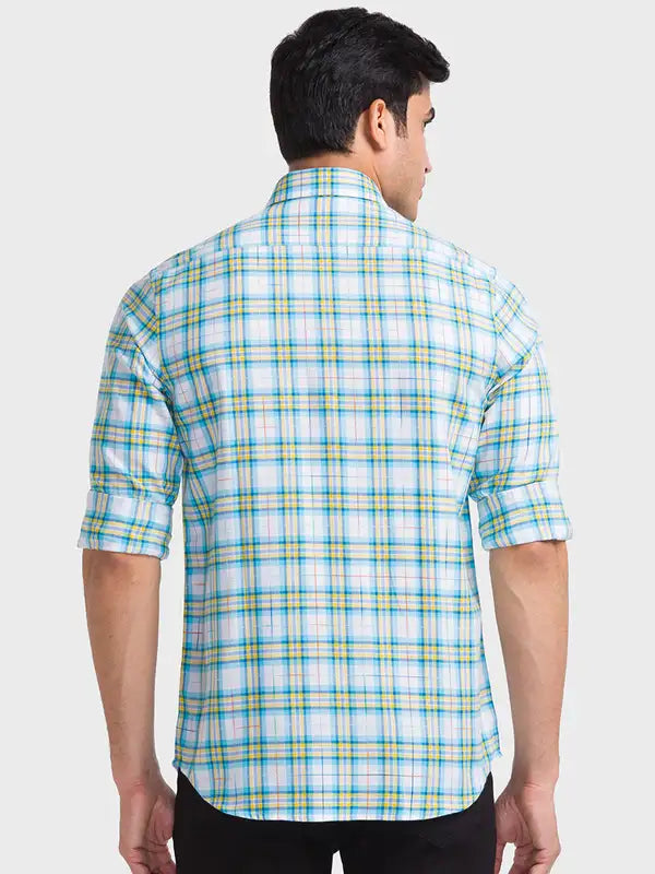 Men Tailored Fit Red Shirt