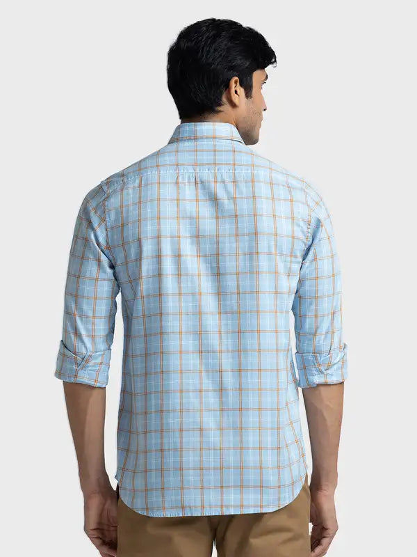 Men Tailored Fit Pink Shirt