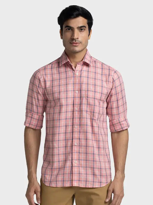 Men Tailored Fit Green Shirt