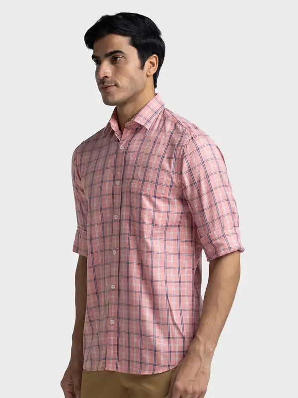 Men Tailored Fit Green Shirt