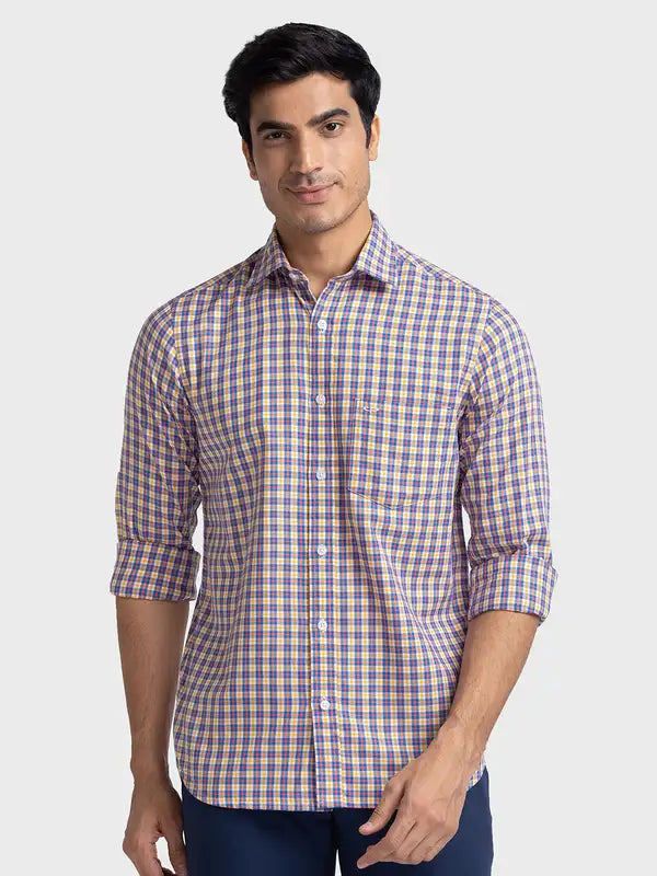 Men Tailored Fit Green Shirt