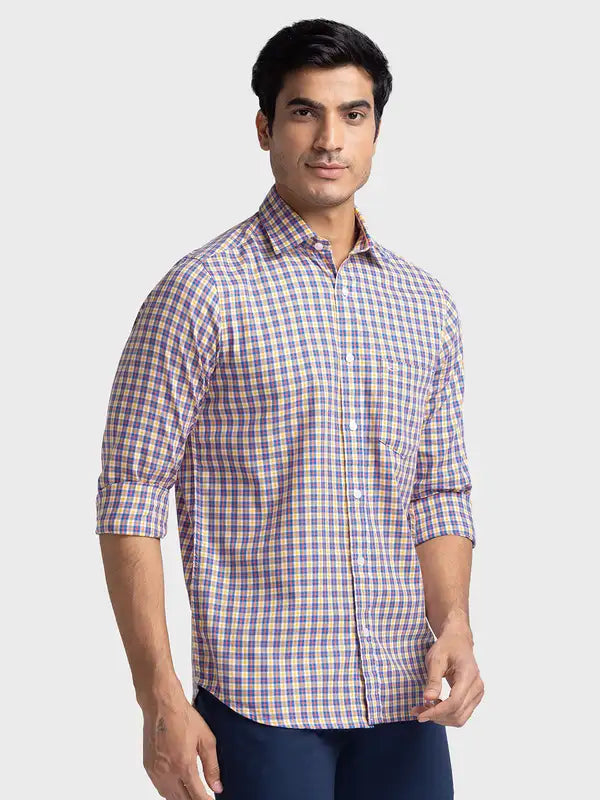 Men Tailored Fit Green Shirt