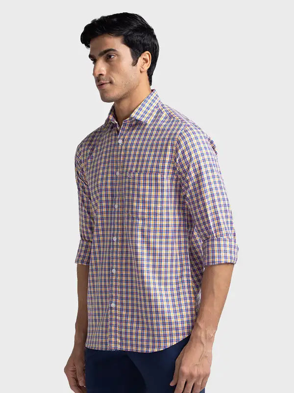 Men Tailored Fit Green Shirt