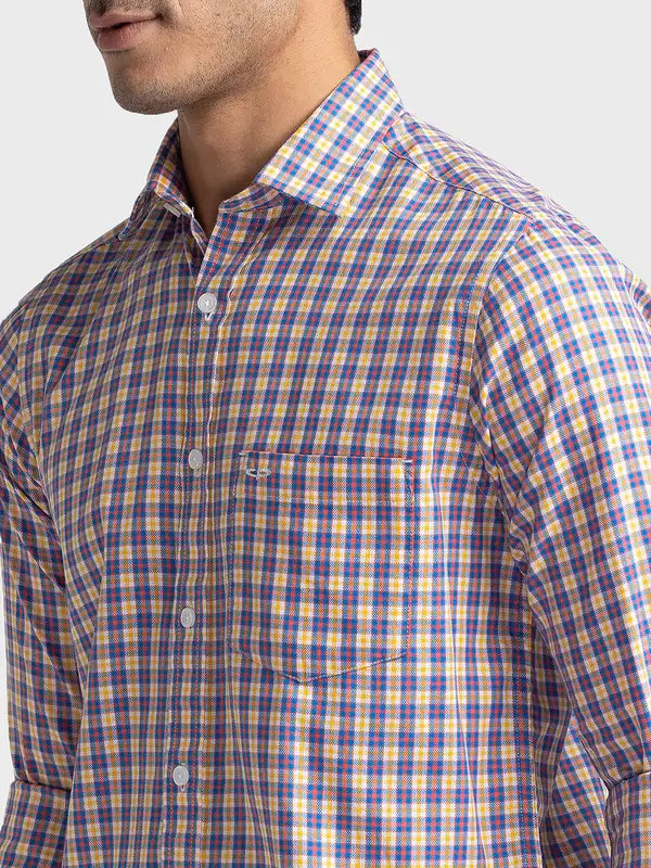Men Tailored Fit Green Shirt