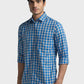 Men Tailored Fit Blue Shirt
