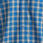 Men Tailored Fit Blue Shirt