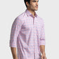 Men Tailored Fit Brown Shirt
