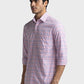 Men Tailored Fit Brown Shirt