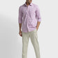 Men Tailored Fit Brown Shirt