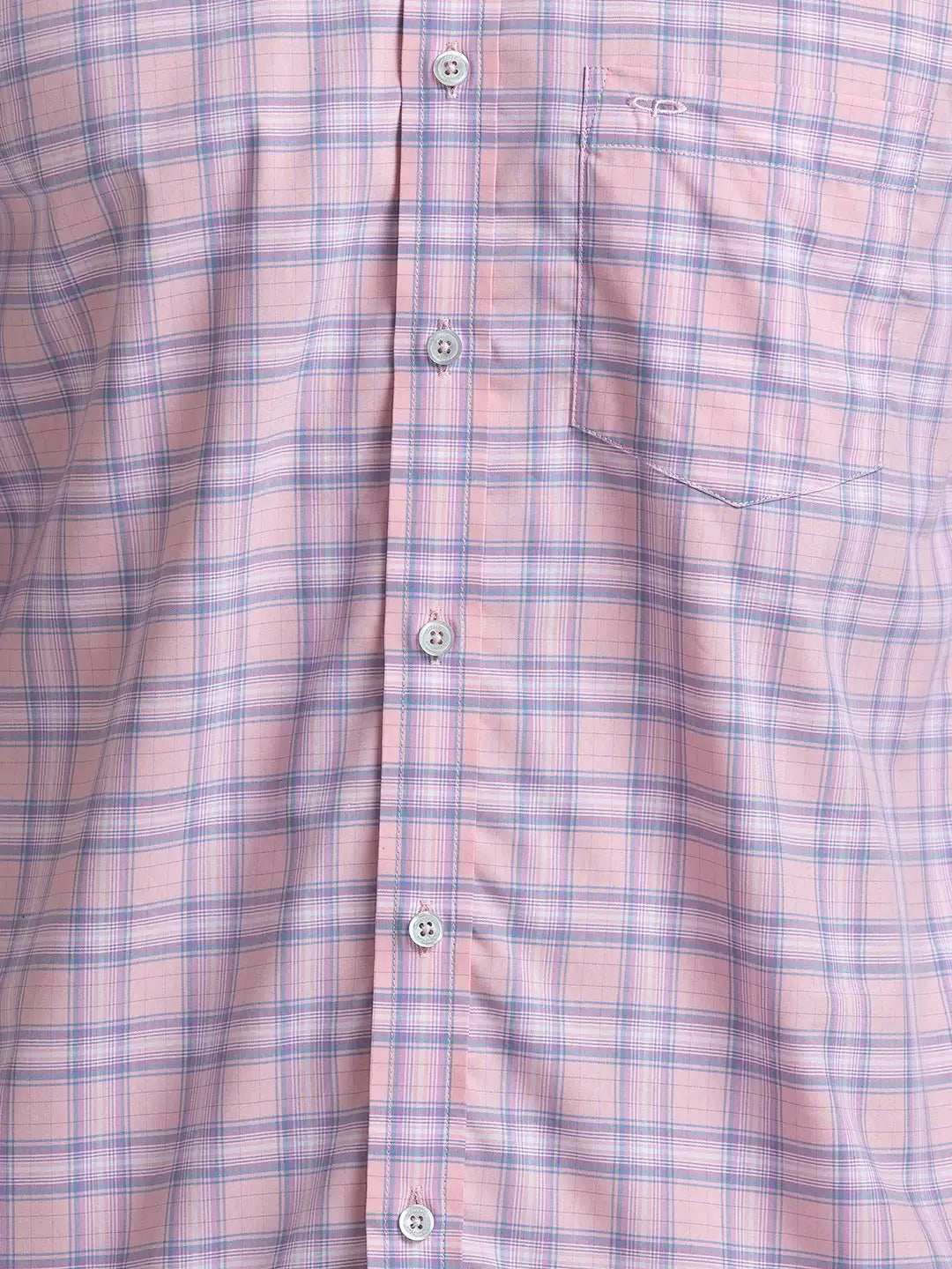 Men Tailored Fit Brown Shirt