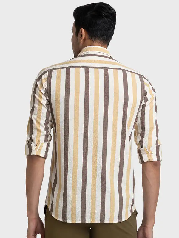 Men Tailored Fit Fawn Shirt