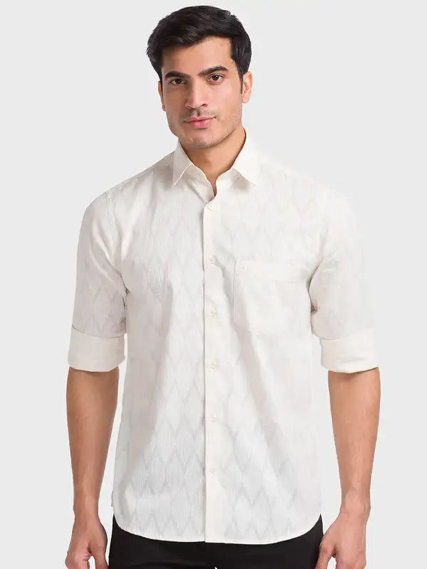 Men Tailored Fit Fawn Shirt