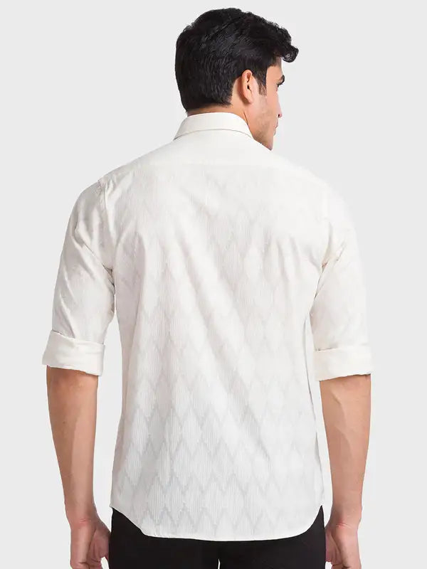 Men Tailored Fit Fawn Shirt