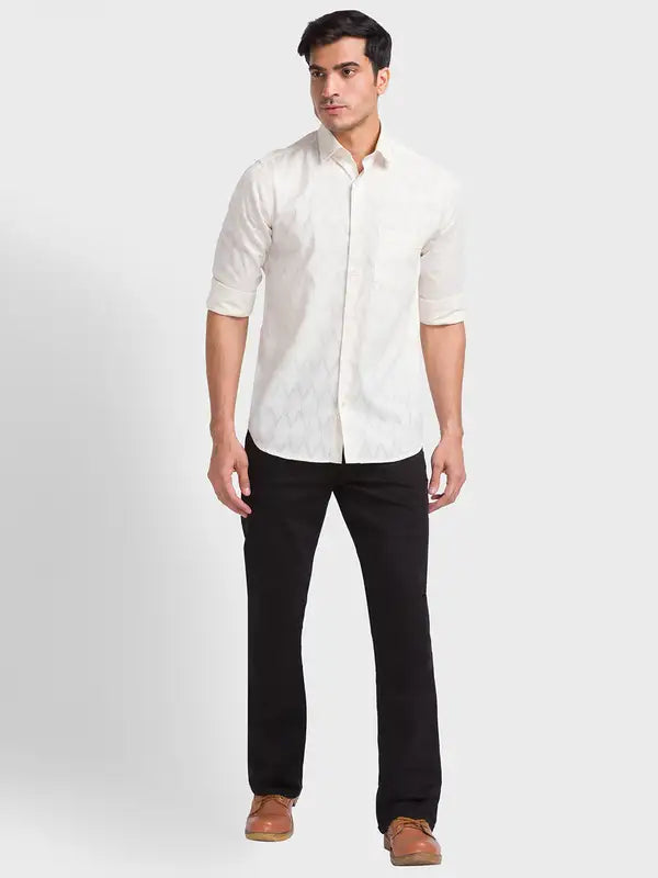 Men Tailored Fit Fawn Shirt
