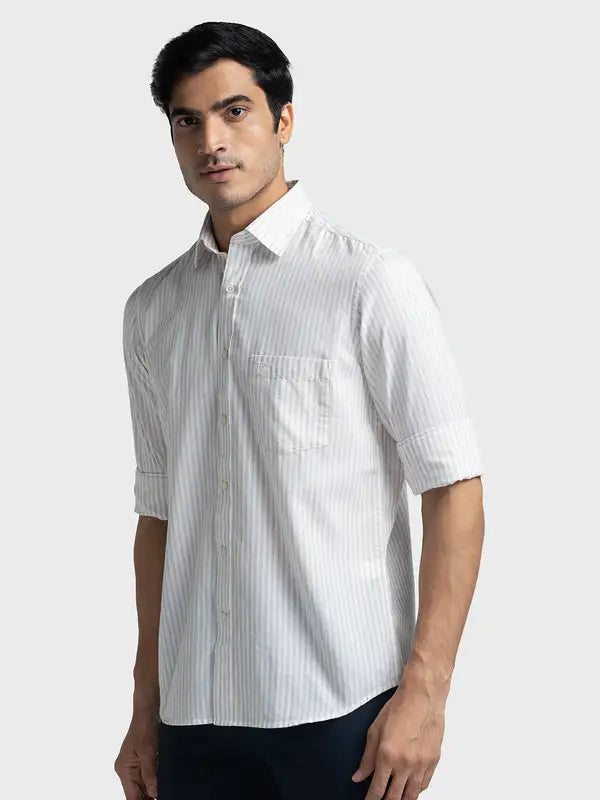 Men Tailored Fit Fawn Shirt
