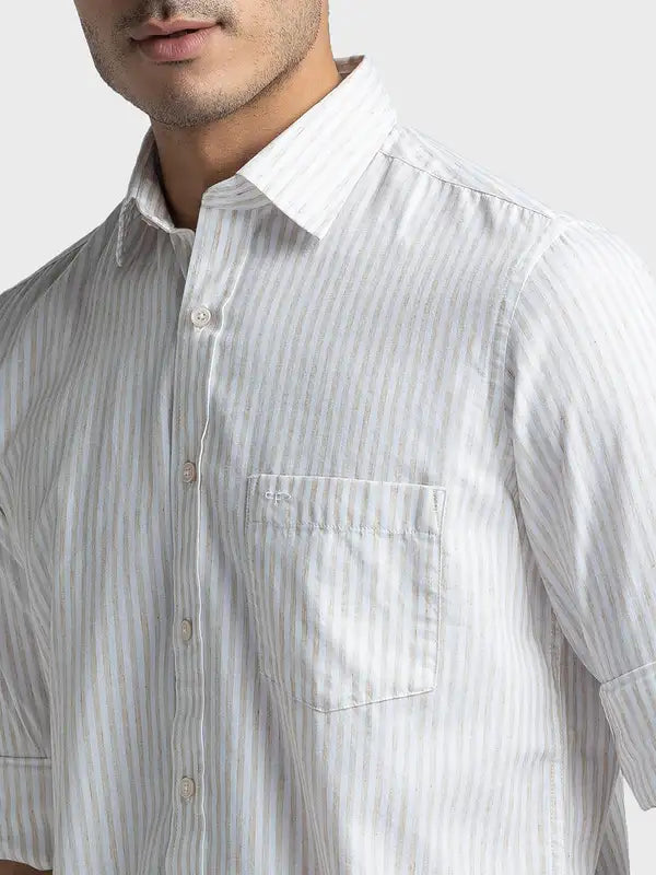 Men Tailored Fit Fawn Shirt