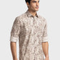 Men Tailored Fit Blue Shirt