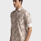 Men Tailored Fit Blue Shirt