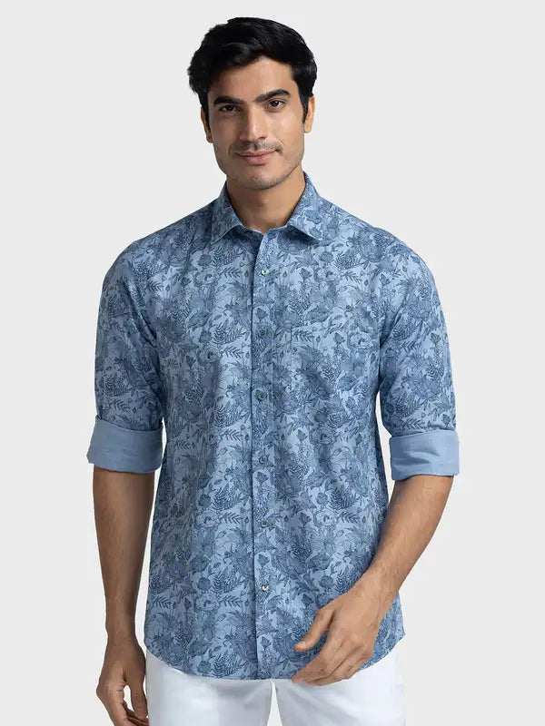 Men Tailored Fit Fawn Shirt