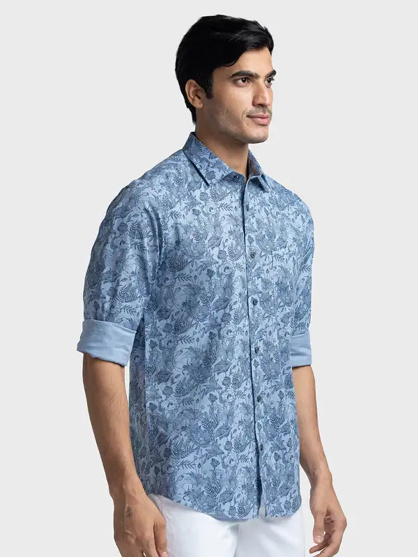 Men Tailored Fit Fawn Shirt