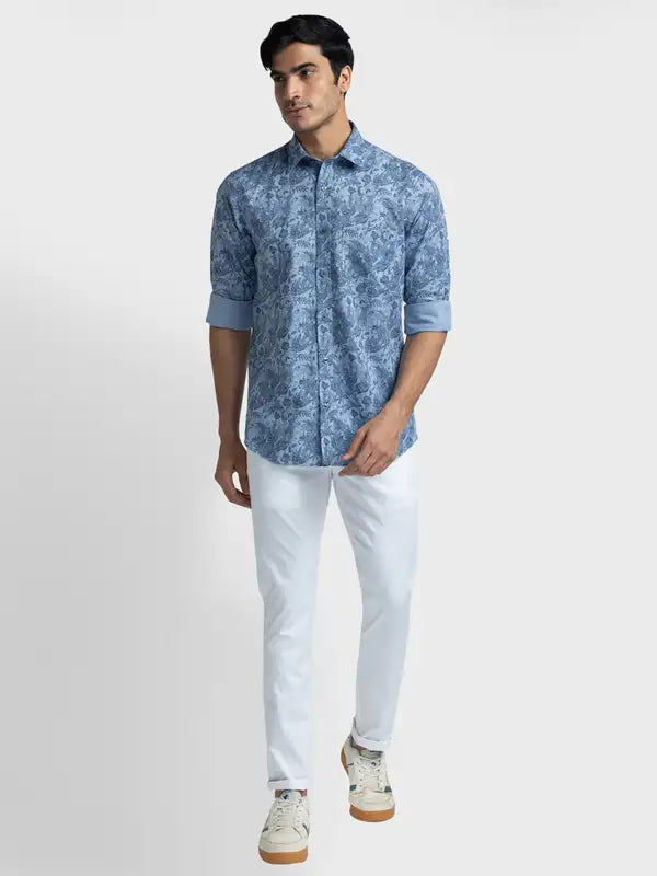 Men Tailored Fit Fawn Shirt