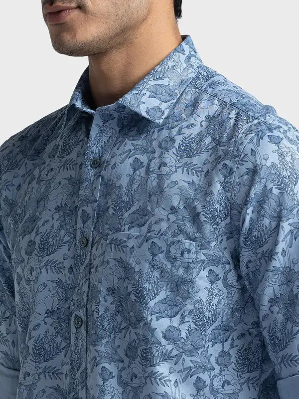 Men Tailored Fit Fawn Shirt