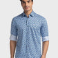 Men Tailored Fit Light Brown Shirt