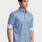 Men Tailored Fit Light Brown Shirt