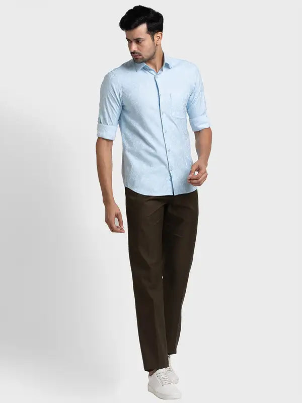 Men Tailored Fit Fawn Shirt