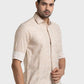 Men Tailored Fit Light Blue Shirt