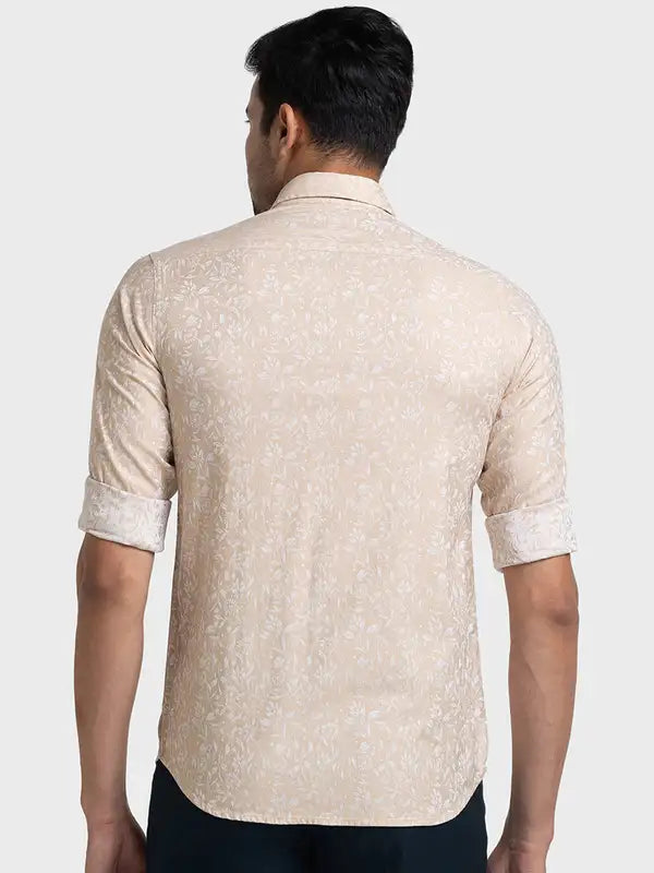 Men Tailored Fit Light Blue Shirt