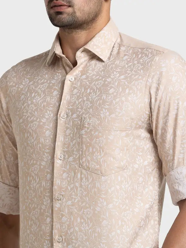 Men Tailored Fit Light Blue Shirt