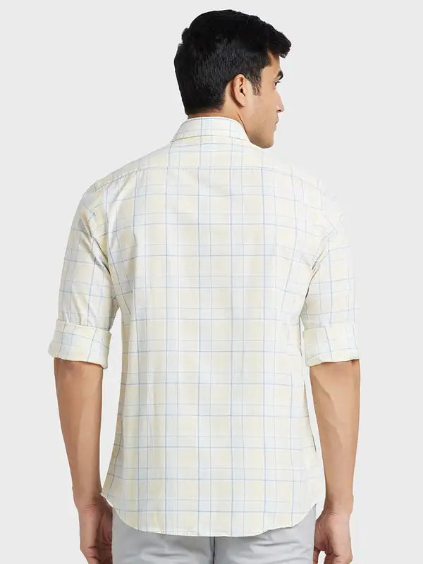 Men Tailored Fit Grey Shirt