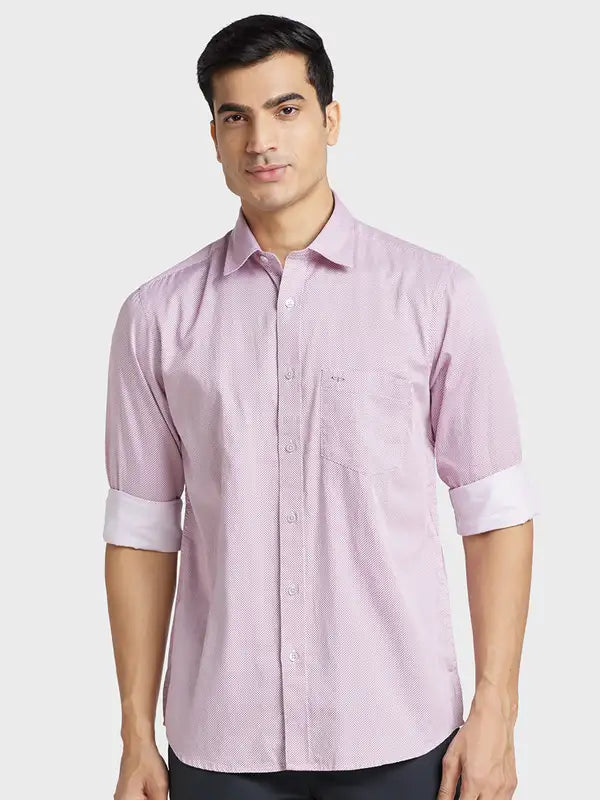 Men Tailored Fit Light Blue Shirt